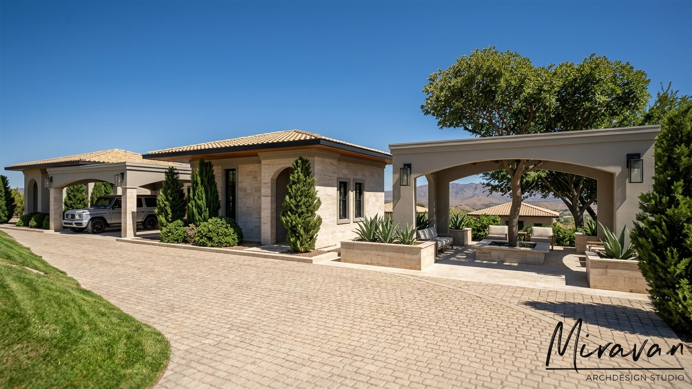 Borgo Toscano · arquitetura