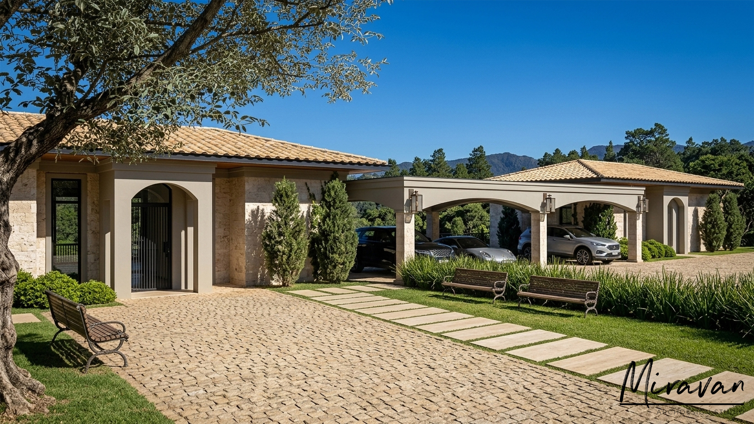 Borgo Toscano · arquitetura
